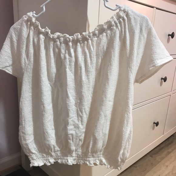 Texture and thread drawsteing top - Picture 2 of 3